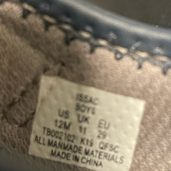 Stride Rite 360 Kids Sandals “Isaac Memory Foam size 12M Navy Blue - Picture 5 of 5